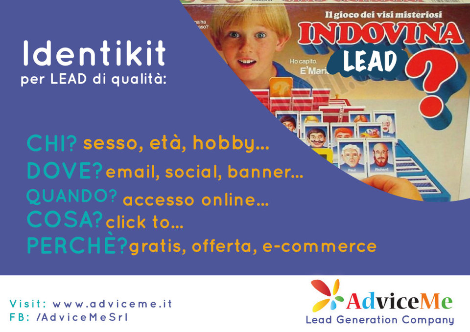 Indovina LEAD! Aumentare la qualità delle lead!